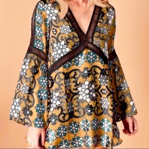For love and lemons Barcelona dress small NWOT